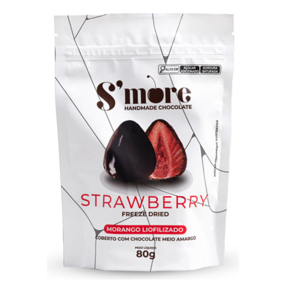 ChocoLio de Morango Meio Amargo